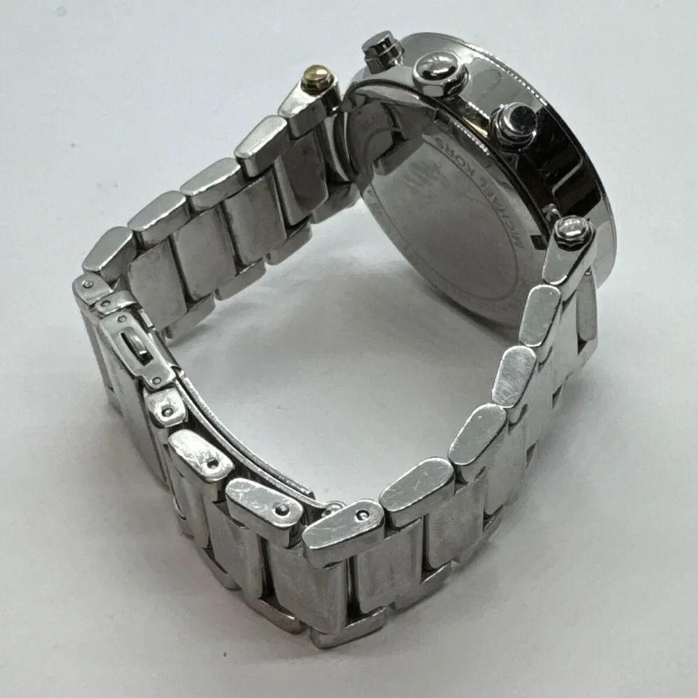 Michael Kors MK5353 Women Silver Stainless Steel Analog Dial Wrist Watch JNA397